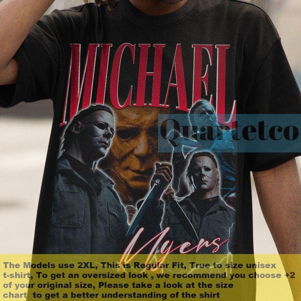 Vintage Michael Myers 3 Vuitino Shirt Vintage Michael Myers 3 Vuitino Shirt
